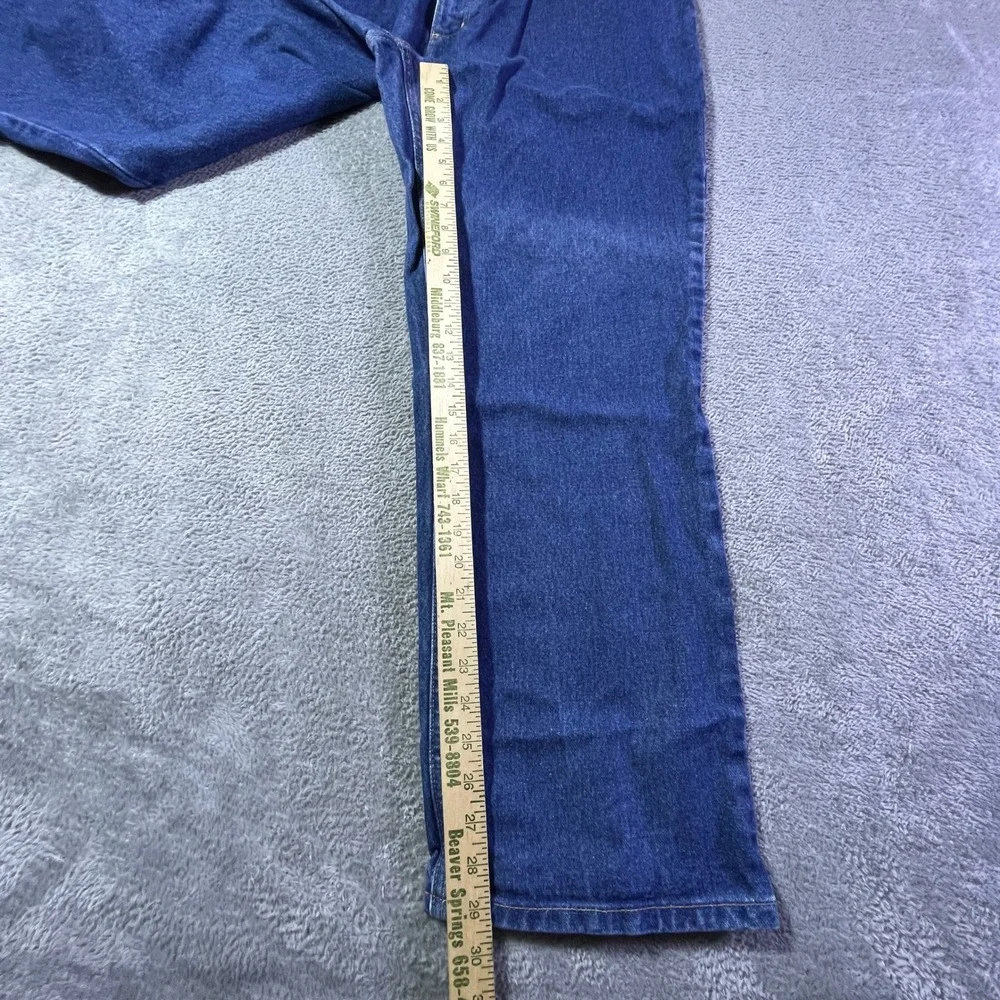 Carhartt Men's 40x30 Flame Resistant FR Work Pant Relaxed Fit Tenorio Tomas Blue